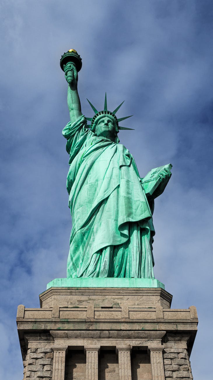 the statue of liberty in new york united states